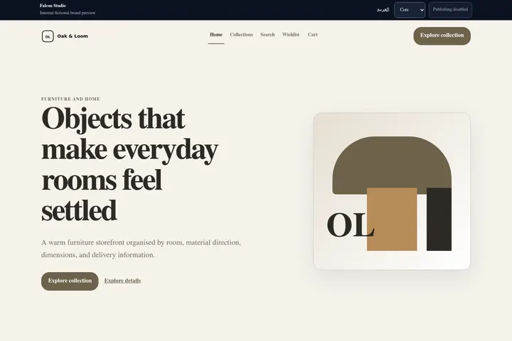 Preview Oak & Loom