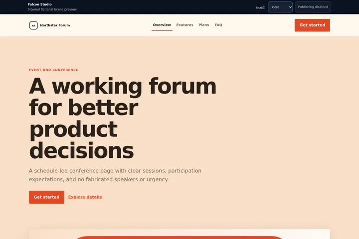 Preview Northstar Forum